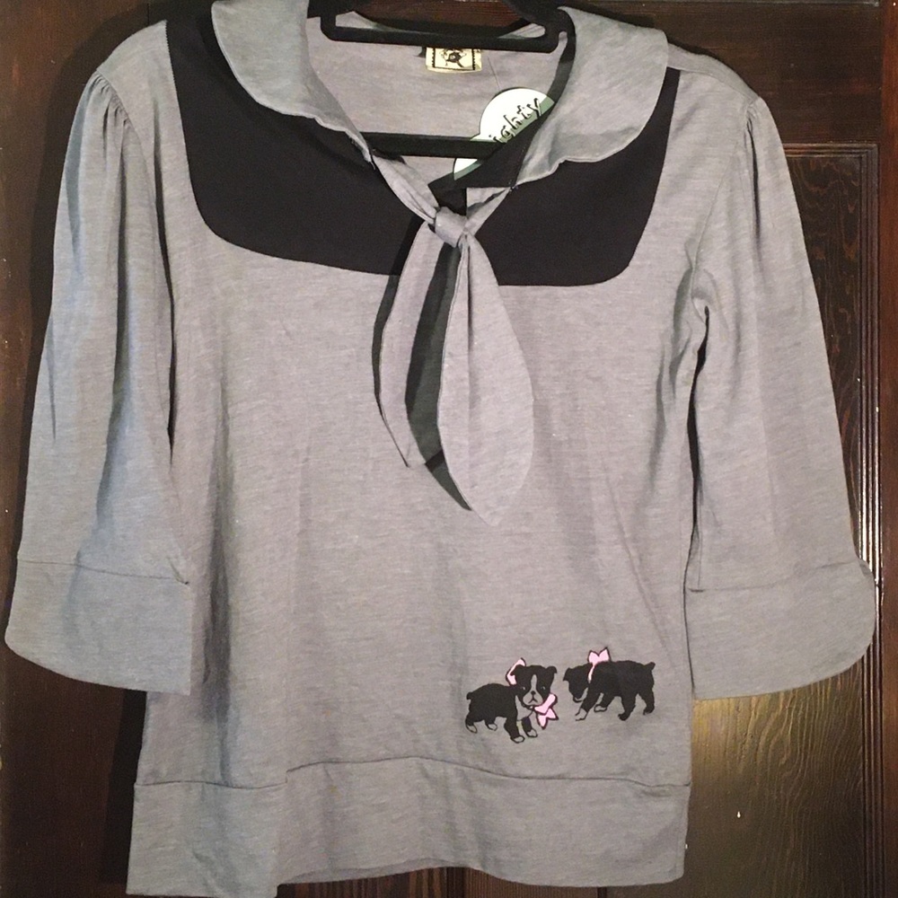 Vintage All Mighty Clothing 3/4 length shirt NWT